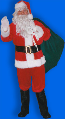 Santa with bag